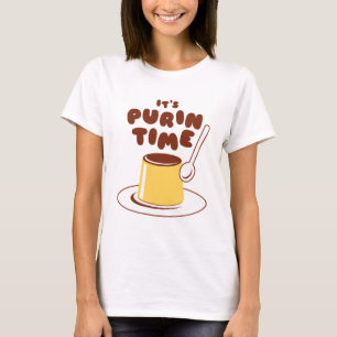 T-shirt C'est chemise (Brown) de temps de Purin