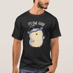 T-shirt C'est Chouette Bon Amusant Jeu d'Oiseaux Dark BG