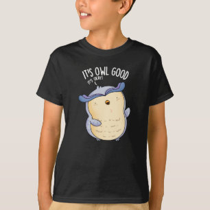 T-shirt C'est Chouette Bon Amusant Jeu d'Oiseaux Dark BG
