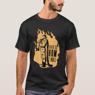 T-shirt C'Est Comme Ça Que Je Pousse Le Pompier Secouriste