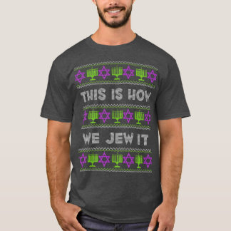 T-shirt C'Est Comme Ça Que Nous Jugeons Drôle L'Ugly Hanou