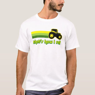 T-shirt C'est comment je roule le tracteur