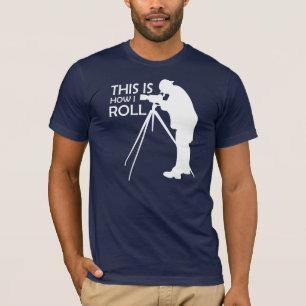T-shirt C'est comment je roule prends des photographies