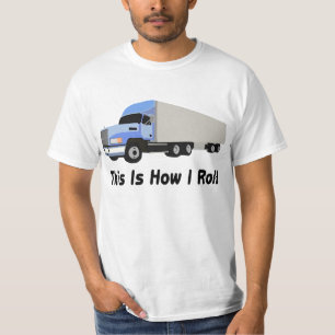T-shirt C'est comment je roule semi le camion