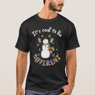T-shirt C'est cool d'être différent Autism Awareness Cute