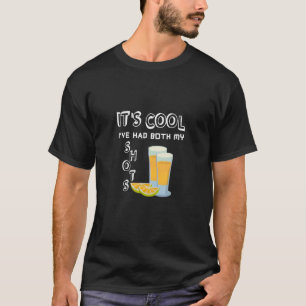 T-shirt C'est Cool J'ai eu mes deux chaussures de verre de