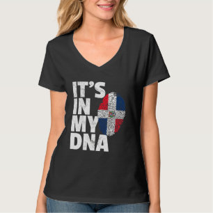 T-shirt C'Est Dans Ma République Dominicaine La Nation De