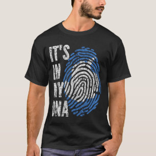 T-shirt C'EST DANS MON ADN Antarctique Drapeau Hommes Femm