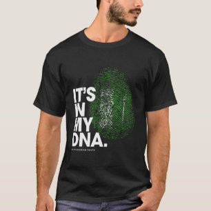 T-shirt C'Est Dans Mon Adn Arabie Saoudite Chemise Drapeau