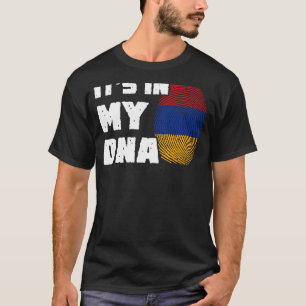 T-shirt C'est dans mon ADN Arménie Drapeau Drapeau Hommes 