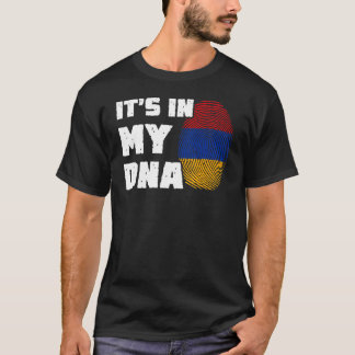 T-shirt C'est dans mon ADN Arménie Drapeau Drapeau Hommes