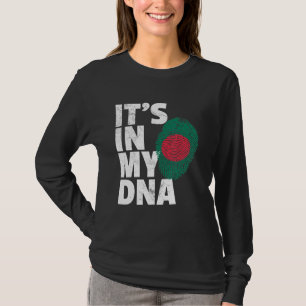 T-shirt C'Est Dans Mon Adn Bangladesh Flag Pride National 
