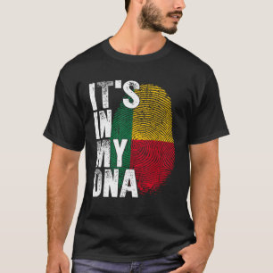 T-shirt C'est dans mon ADN Béninois Africain Afro Afrique