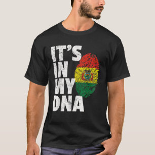 T-shirt C'EST DANS MON ADN Bolivie Drapeau Bolivien Hommes
