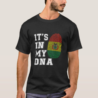 T-shirt C'est dans mon ADN Boliviens fiers Drapeau de Boli