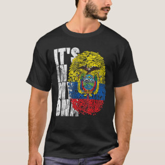 T-shirt C'est dans mon ADN Cadeaux équatoriens Amérique la