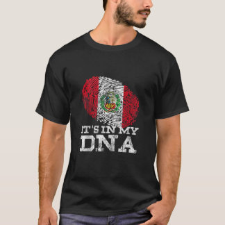 T-shirt C'est dans mon ADN Cadeaux péruviens Hispanique Ba