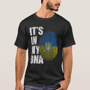T-shirt C'est dans mon ADN Cadeaux ukrainiens Vyshyvanka K