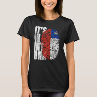 T-shirt C'est dans mon ADN Chilien Hispanic Don Cool Chile
