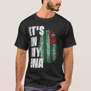 T-shirt C'EST DANS MON ADN Drapeau Abkhazie