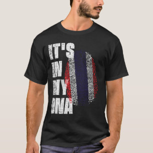 T-shirt C'EST DANS MON ADN Drapeau Thaïlande
