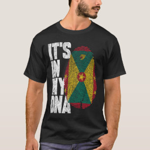 T-shirt C'est dans mon ADN Grenadien Chemise Fière Cadeau
