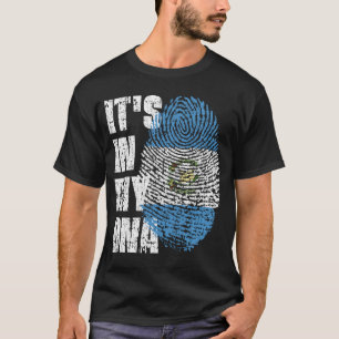 T-shirt C'EST DANS MON ADN Guatemala Drapeau Garçon Cadeau