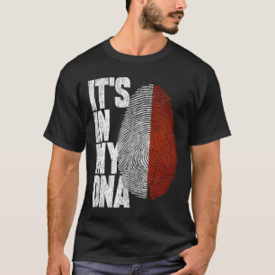 T-shirt C'est dans mon ADN Indonesian Chemise Fière Cadeau