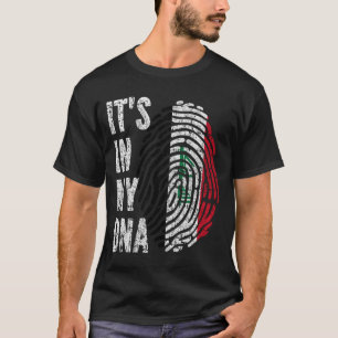T-shirt C'EST DANS MON ADN Irak Drapeau Hommes Femmes Enfa