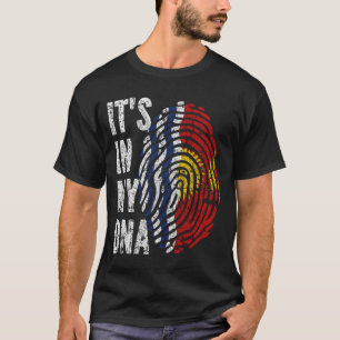T-shirt C'EST DANS MON ADN Kiribati Drapeau Hommes Femmes