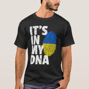 T-shirt C'est dans mon ADN L'Ukraine soutient l'Ukraine