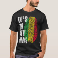 C'EST DANS MON ADN Mali Drapeau garçon fille cadea