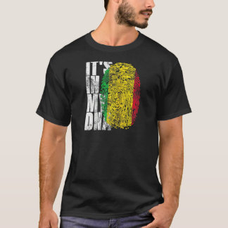 T-shirt C'est dans mon Adn Malien Africain-Américain Cool