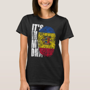 T-shirt C'est dans mon Adn Moldavie Graphique pour les hom