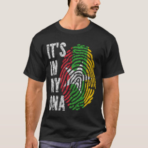 T-shirt C'EST DANS MON ADN Myanmar, Birmanie Drapeau Homme
