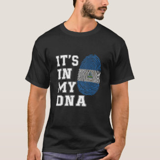 T-shirt C'est dans mon ADN Nicaragua Fière Nicaragua drape