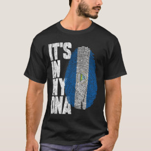 T-shirt C'est dans mon ADN nicaraguayen Chemise Fière Cade