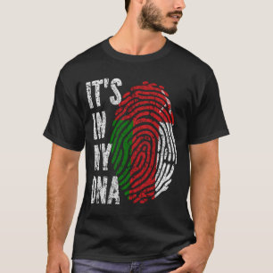 T-shirt C'EST DANS MON ADN Oman Drapeau Hommes Femmes Enfa