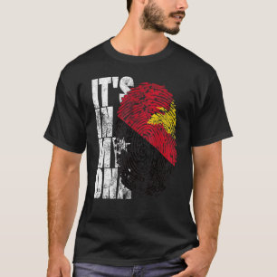 T-shirt C'est dans mon Adn Papouasie Nouvelle Guinée Impri