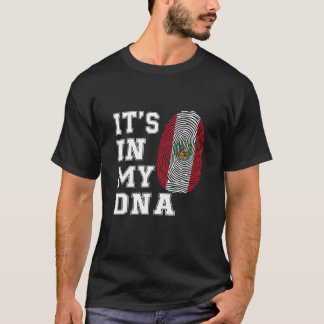 T-shirt C'est dans mon ADN Péruviens fiers Drapeau du Péro