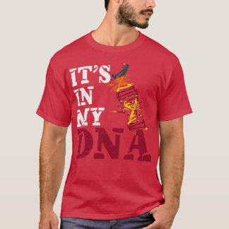 T-shirt C'est dans mon ADN Sri Lanka