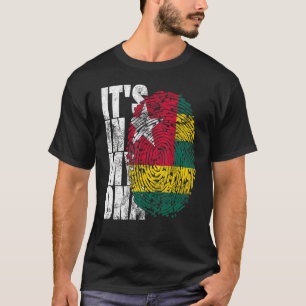 T-shirt C'est dans mon Adn Togo Graphique pour les femmes 