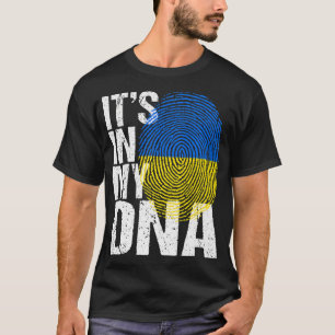 T-shirt C'est dans mon ADN Ukraine drapeau ukrainien homme