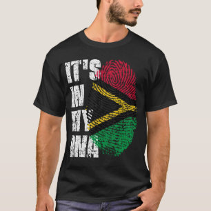 T-shirt C'EST DANS MON ADN Vanuatu Drapeau garçon fille ca