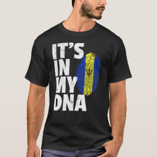 T-shirt C'Est Dans Mon Adna Barbados Flag Pride National P
