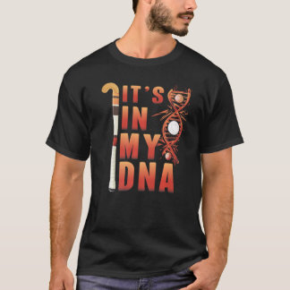 T-shirt C'est dans mon Dna Field Hockey