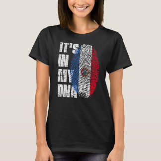 T-shirt C'est dans mon Dna Paraguay Drapeau Paraguayen