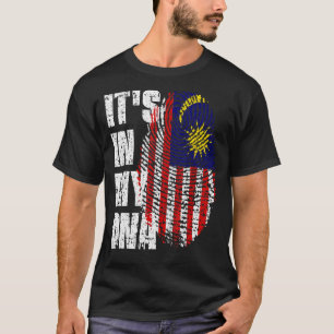 T-shirt C'Est Dans Mon Drapeau Da Malaisie Malaisien