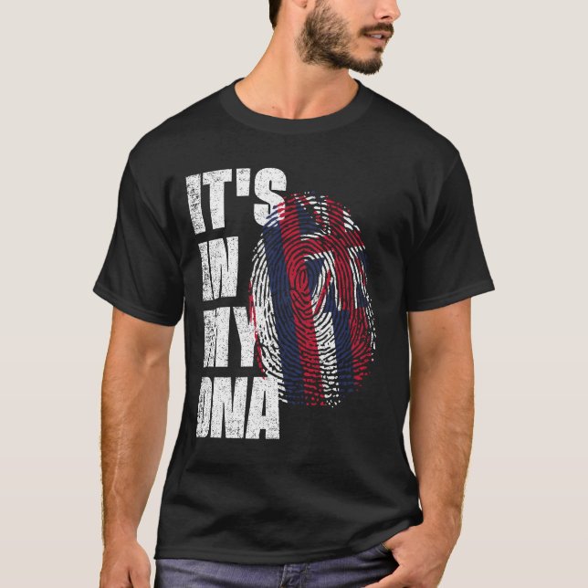 T-shirt C'EST DANS MON Drapeau Hawaii (Devant)