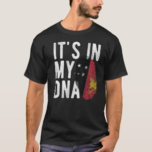 T-shirt C'est drôle dans mon ADN Papouasie Nouvelle Guinée